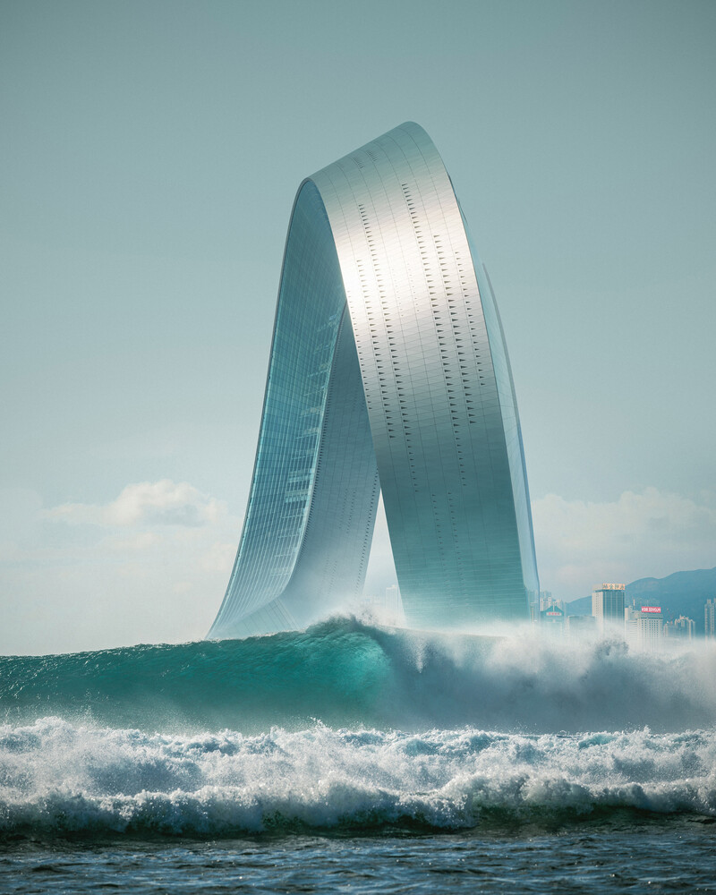 The wave monument